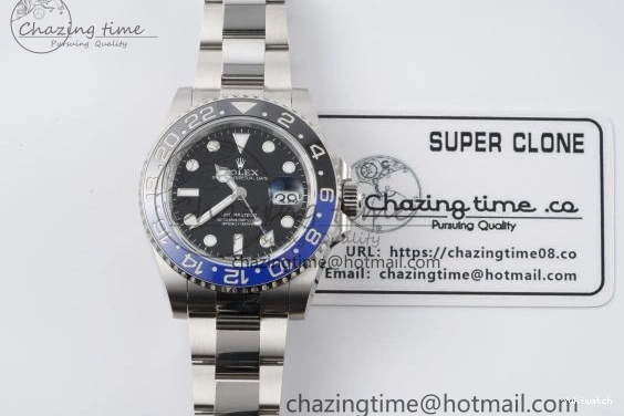GMT KING 126710 CHS Edition K3285 SS Best 1:1 Oyster Master on II Factory 904L BLNR Bracelet 0402